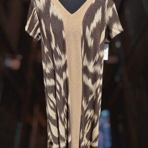 Maxi Jurk met Ikat Print
