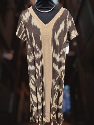 Maxi Jurk met Ikat Print Maxi Jurk met Ikat Print