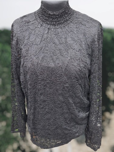 Kanten Top Zwart Kanten Top Zwart