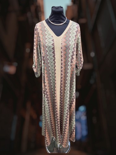 Maxi Jurk met Zigzag Missoni Maxi Jurk met Zigzag Missoni