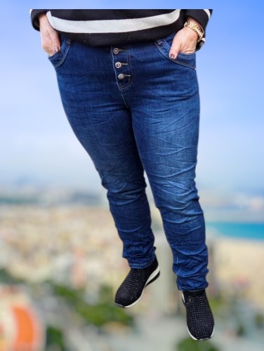 hoog model spijkerbroek