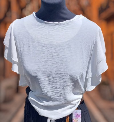 Top met Flared Mouwen