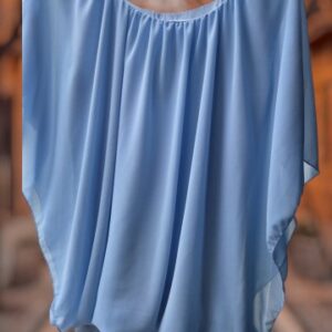 Luxe Mouwloze Top ijsblauw Luxe Mouwloze Top ijsblauw