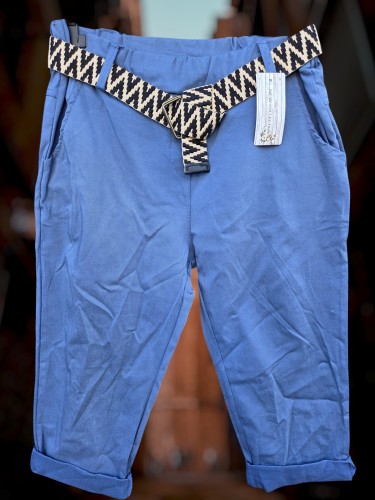Trendy broek wit