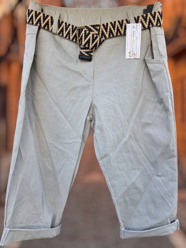 Trendy broek wit