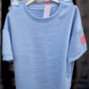 Stijlvol labelpak blauw