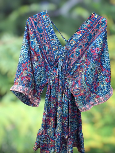 Bohemian jurk paisley print 1 Bohemian jurk paisley print 1