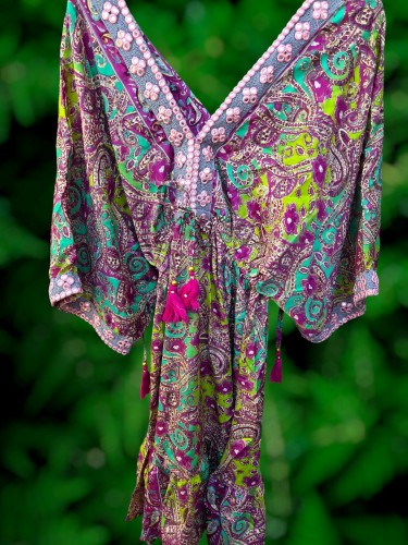 Bohemian jurk paisley print 2 Bohemian jurk paisley print 2