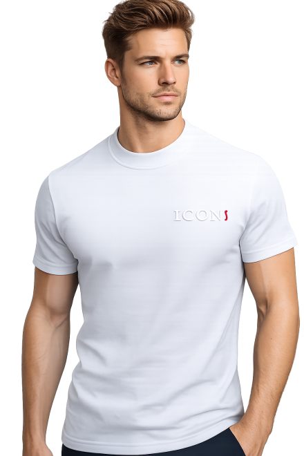 Icon2 heren T-shirt wit