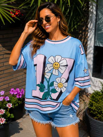 Oversized Sportieve Top b Oversized Sportieve Top b