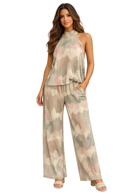 Zomers Ibiza Style Set Beige