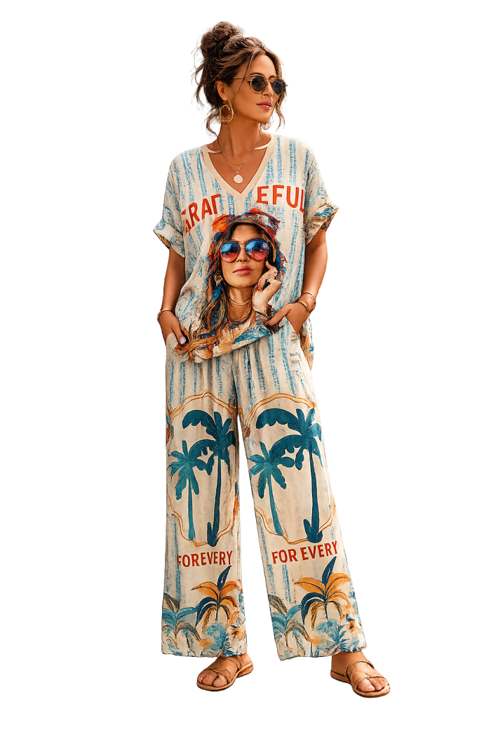 Boho Ibiza Style 2-Delige Dames Se